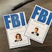 PRINTABLE X-files Mulder & Scully FBI Badges - Etsy