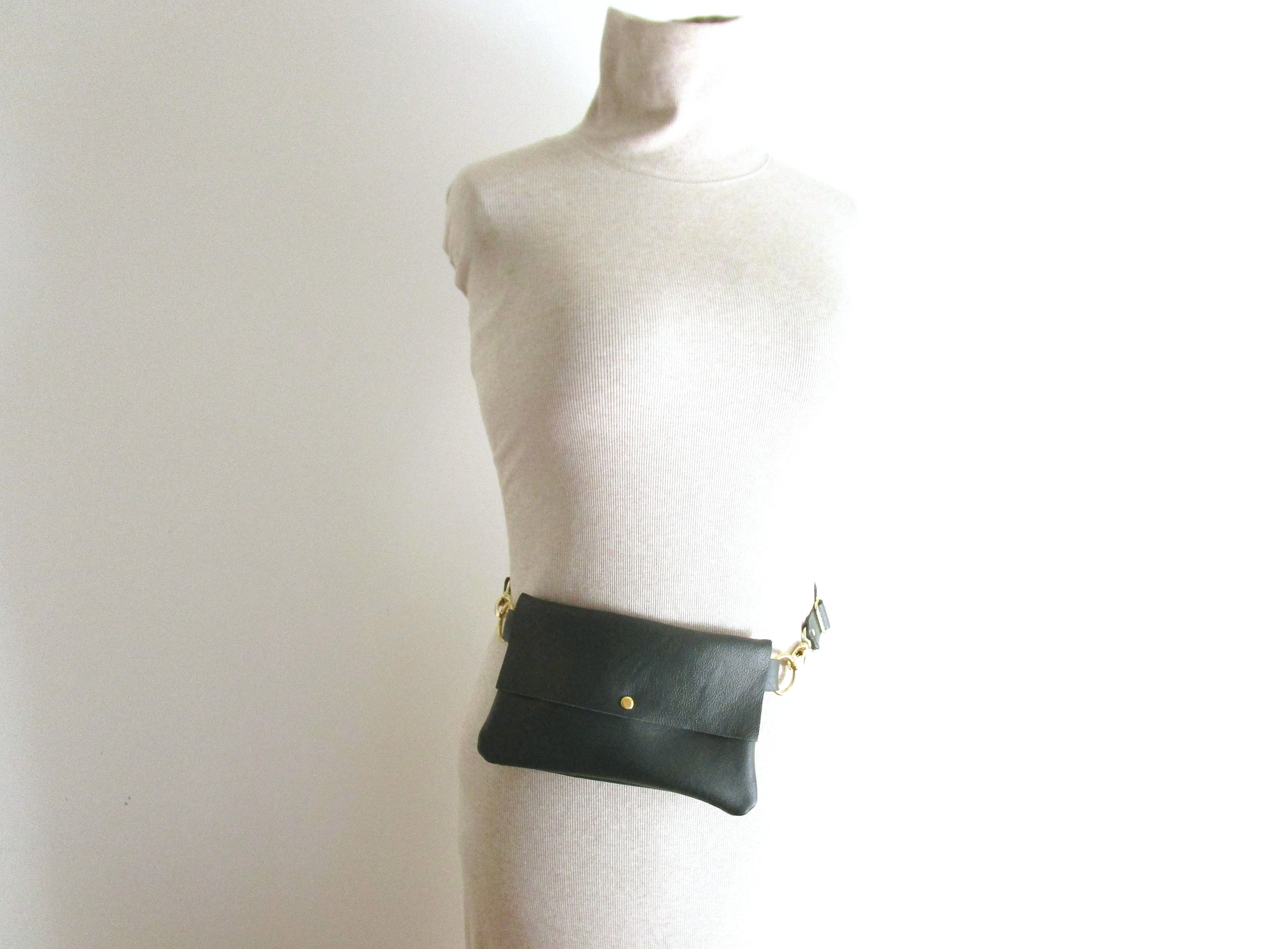 Vaugirard Dressy Fanny Packs voor vrouwen lederen ringtas Etsy