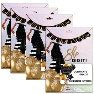 She Did It Gift Card Holder, Gift Card Holder, Feathers of Style