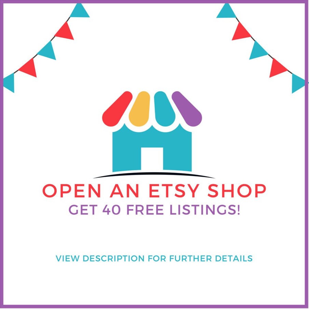 Get 40 Free Listings View Description for Details Etsy