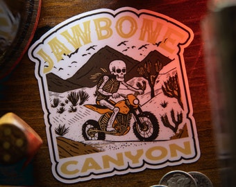 Jawbone Canyon Enduro Premium Sticker