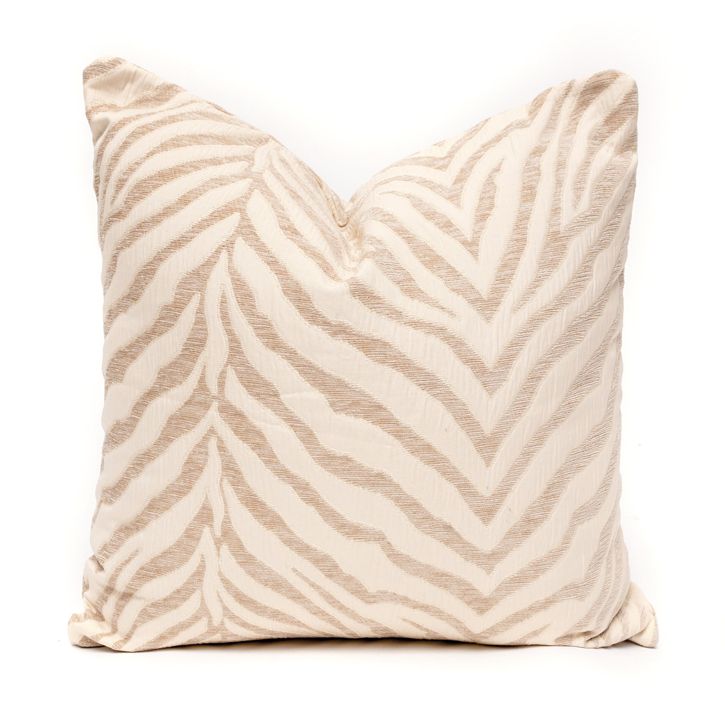 Cream Zebra Print Pillow Cover Decor Pillow Throw Pillow Etsy