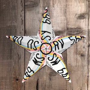 Hawaii License Plate Barn Star
