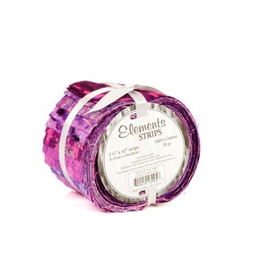 Purple Elements Roll, 20 Strips, 10 Designs, 2 Each, Ready to Ship!