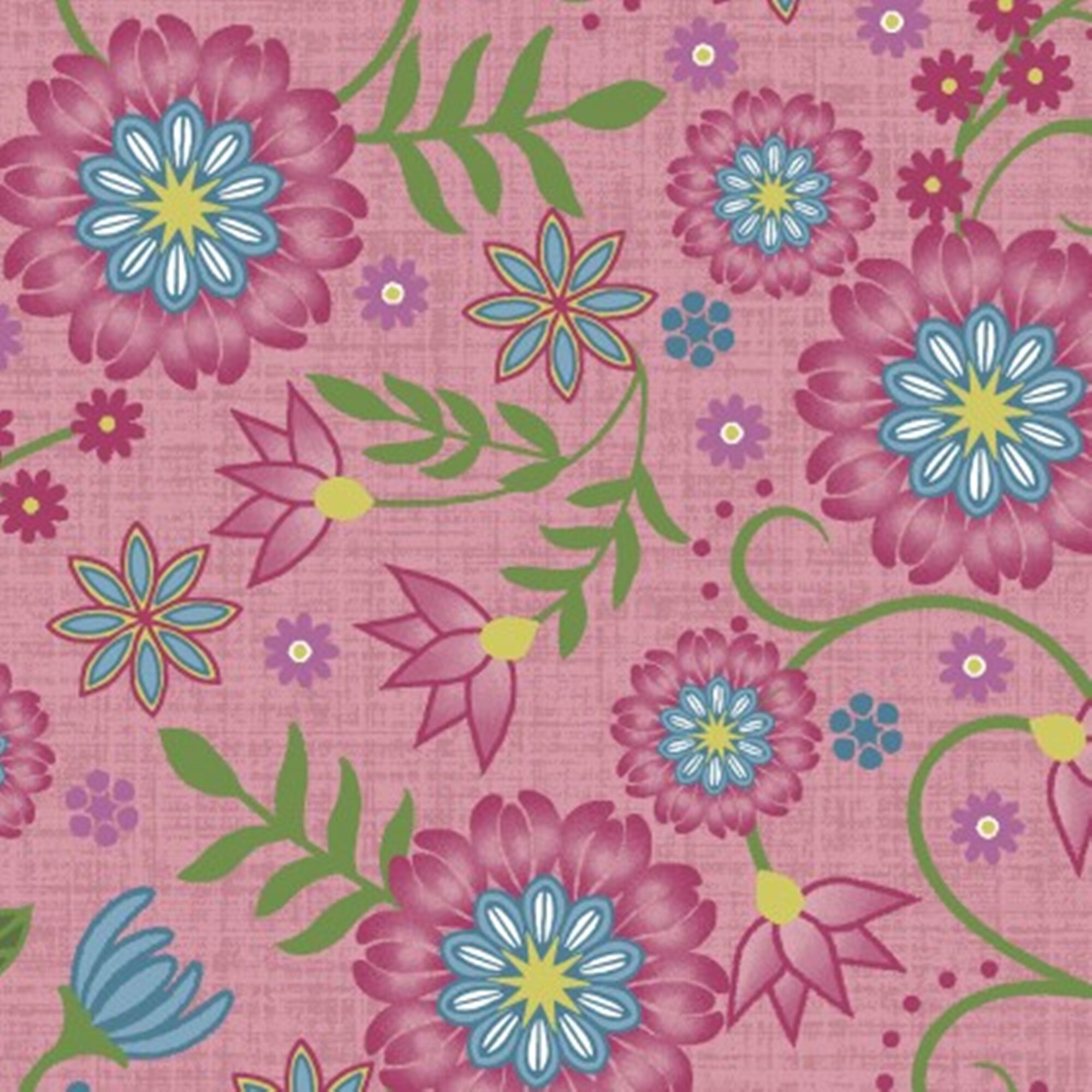 Flower & Vine Quilt Kit by Monique Jacobs for Maywood Studio, Folk