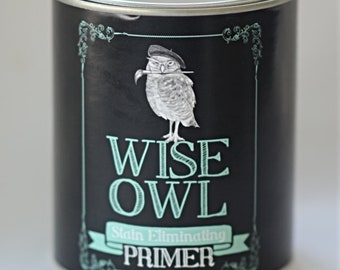 Imprimación eliminadora de manchas Wise Owl cuarto de galón