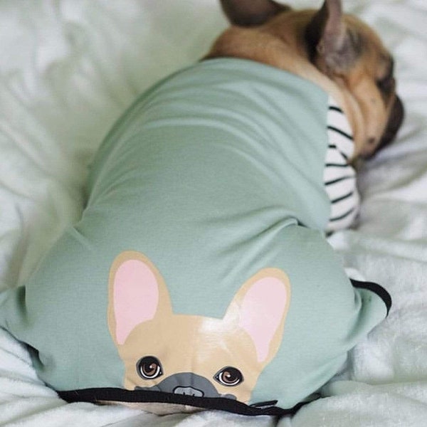 Fawn Frenchiestore PJ's | Biologische Franse Bulldog Pyjama
