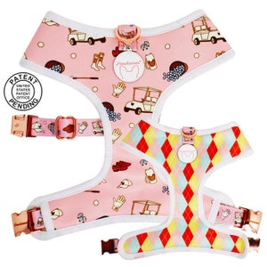 Frenchiestore Reversible Dog Health Harness | Golf