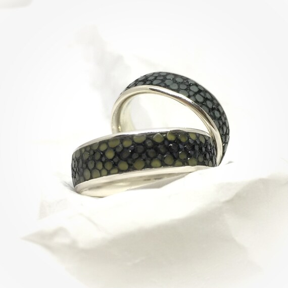 bague homme galuchat bague homme galuchat