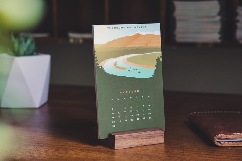 2022 National Park Desk Calendar 