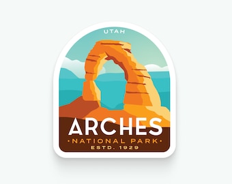 Arches National Park - Vinyl Sticker