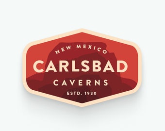 Carlsbad Caverns National Park - Vinyl Sticker