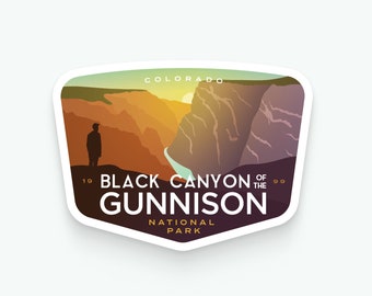 Black Canyon of the Gunnison - Vinyl Sticker