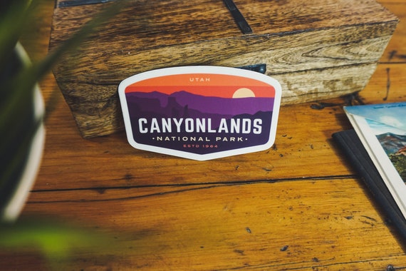 3/” Canyonlands National Park Sticker
