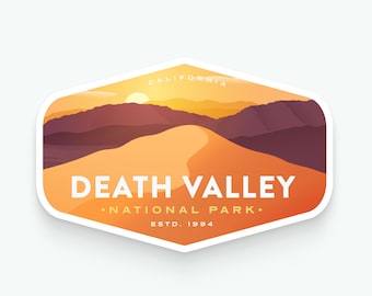 Death Valley National Park Vinyl Sticker