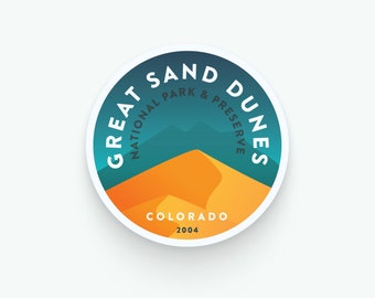 Great Sand Dunes National Park -  Vinyl Sticker