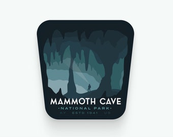 Mammoth Cave National Park - Vinyl Sticker