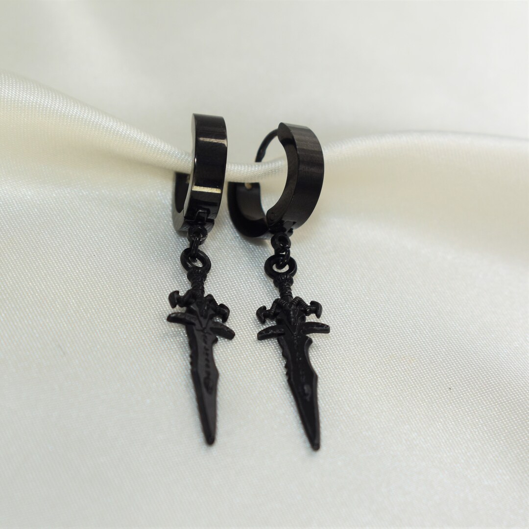Dagger Embellished Hair Tie