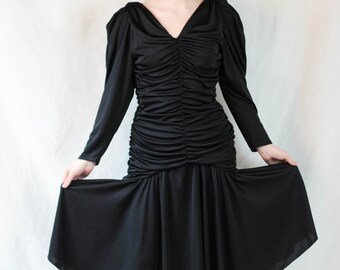 Ruched Waist Dress Etsy