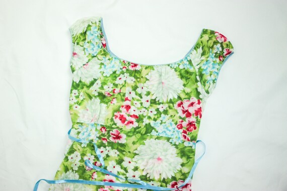 y2k fairycore clothing cottagecore floral dress S… - image 3