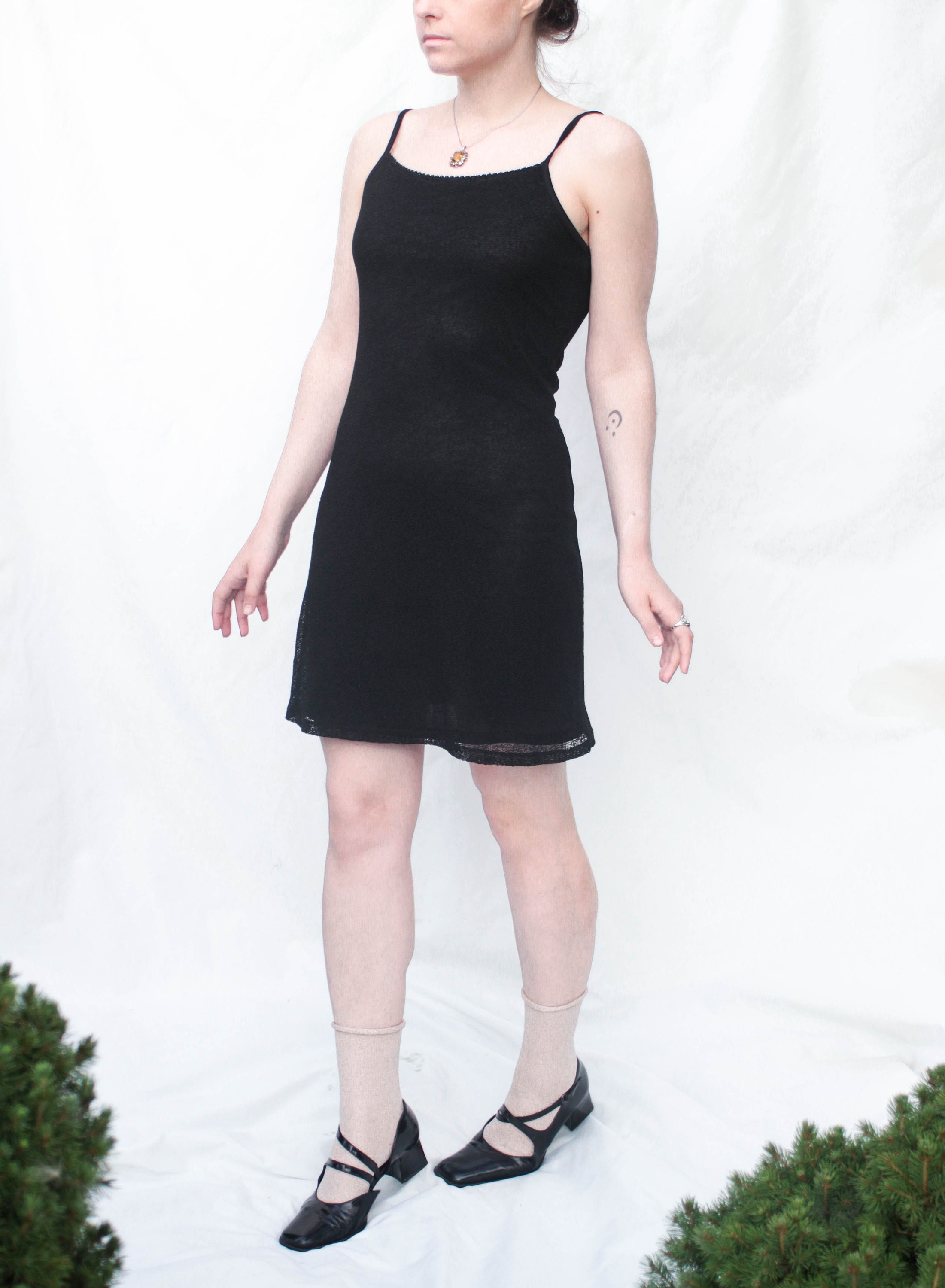 90s Sleeveless Black Dress Strappy Bodycon Slip Tank Dress Size M S Stretch  Minimalist Goth Slip Dress Elegant Party Dress Dark Luxury -  Canada