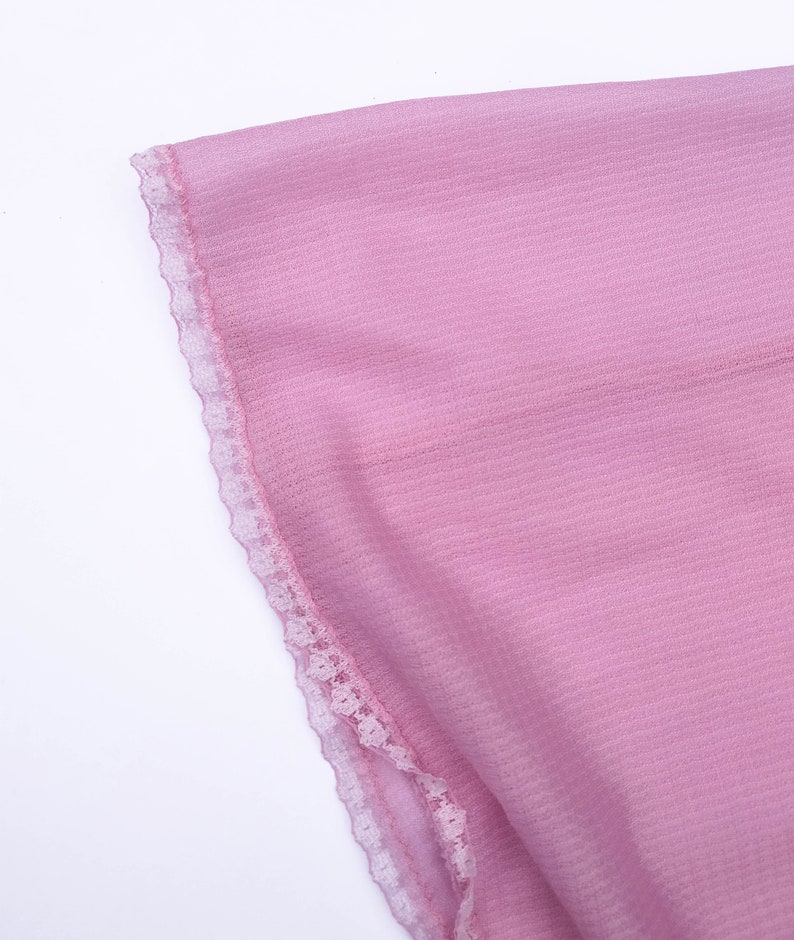Vintage Baby Pink Lace Nightgown Peignoir Pink Negligee Nylon Night Robe Night Dress Vintage Romantic Sheer Lace Nightgown Cover Up