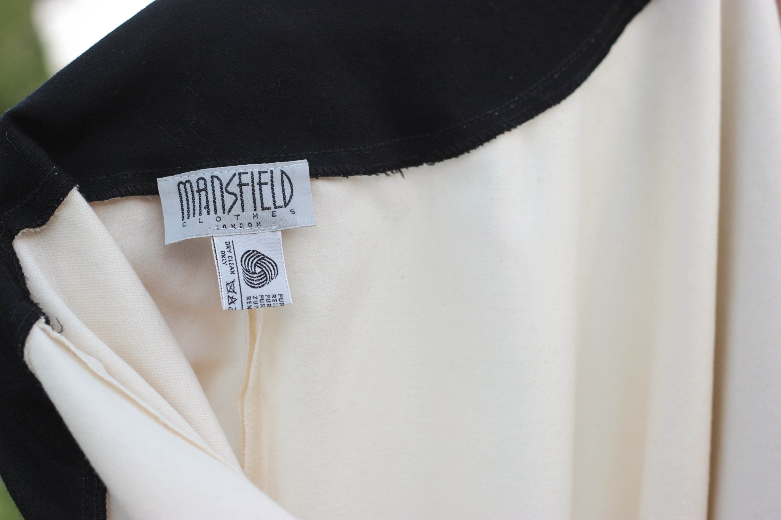Vintage Pure Wool Cloak Wrap Mansfield Wool Maxi Shawl Deco | Etsy