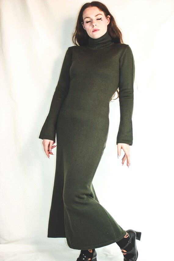 bodycon maxi sweater dress