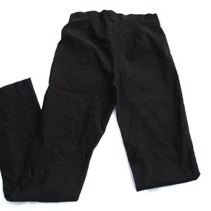 90er Jahre Stretch Hose Viskose Hose elastisch Gr XS Gr. S y2k tief sitzende Hose schwarz