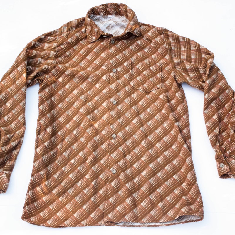 Plaid Vintage Sweet Waist Shirt main image 0