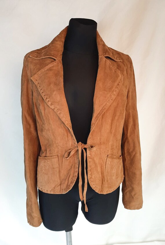 Caramel suede deals jacket