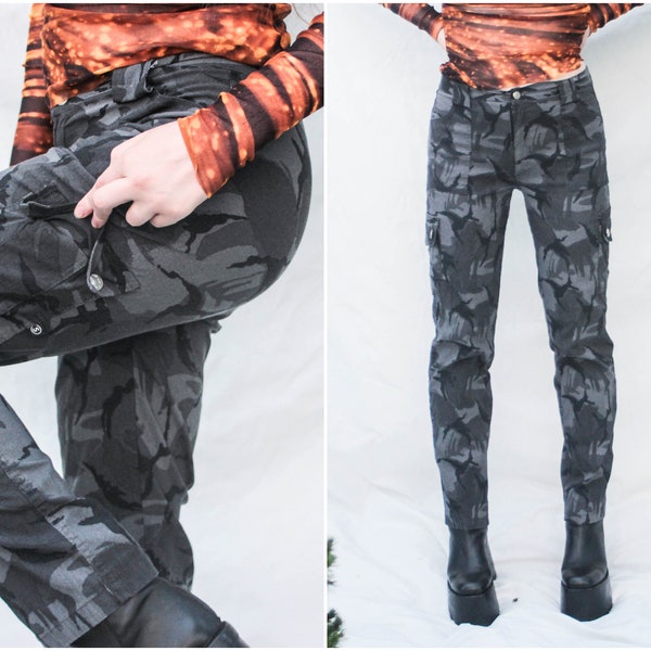 Camo Pants Y2k Etsy