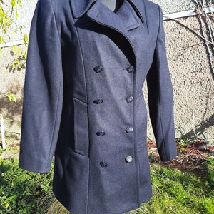 Veste Homme MICHEL BEAUDOUIN - Taille 48 - Couleur Jaune - Style Pardessus - Occasion Très Bon état