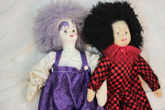 80s clown doll