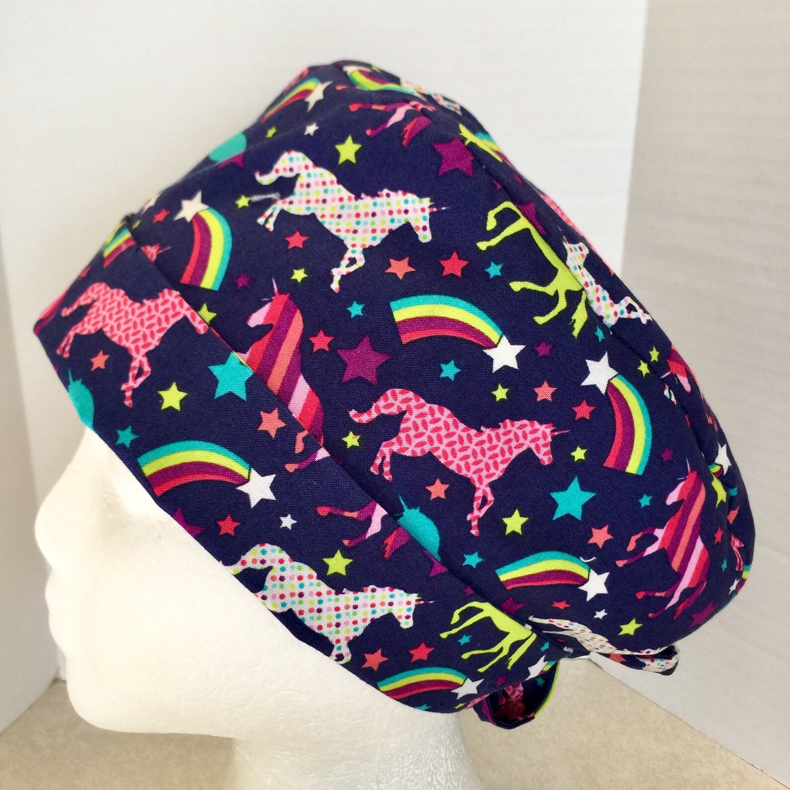 Unicorns Scrub Cap Unicorns Scrub Hat Scrub Cap for Women Etsy