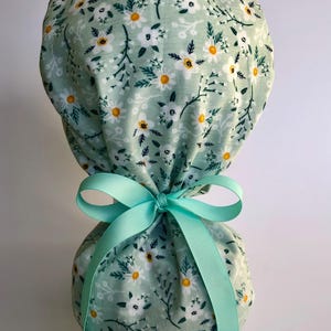 Ponytail Scrub Cap, Scrub Hat, Scrub Cap for Women, Scrub Hat for Women, Ponytail Scrub Hat