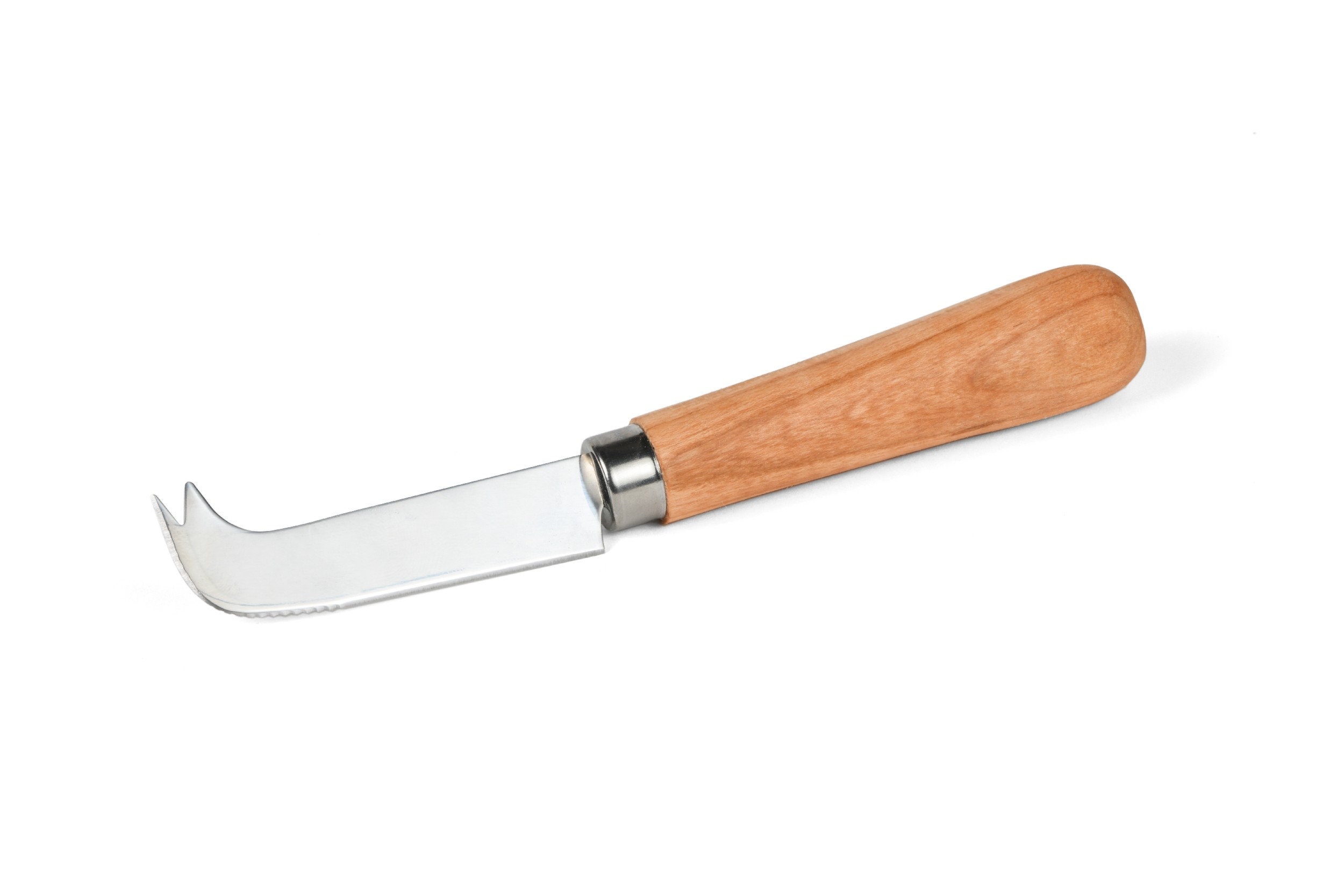 Small Cheese Knife Handmade Cherry Wood Handle With Stainless Steel