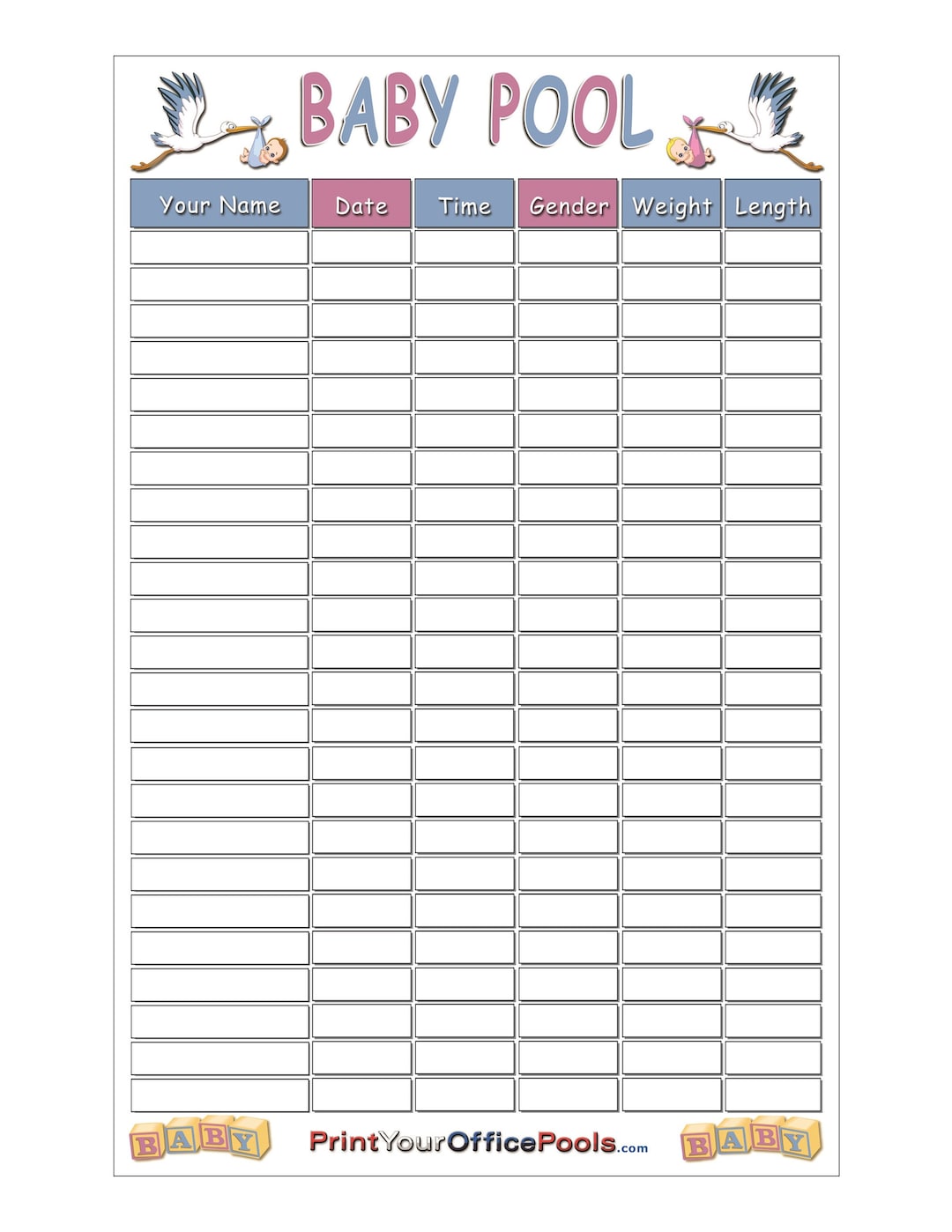 Guess the baby weight game 2025