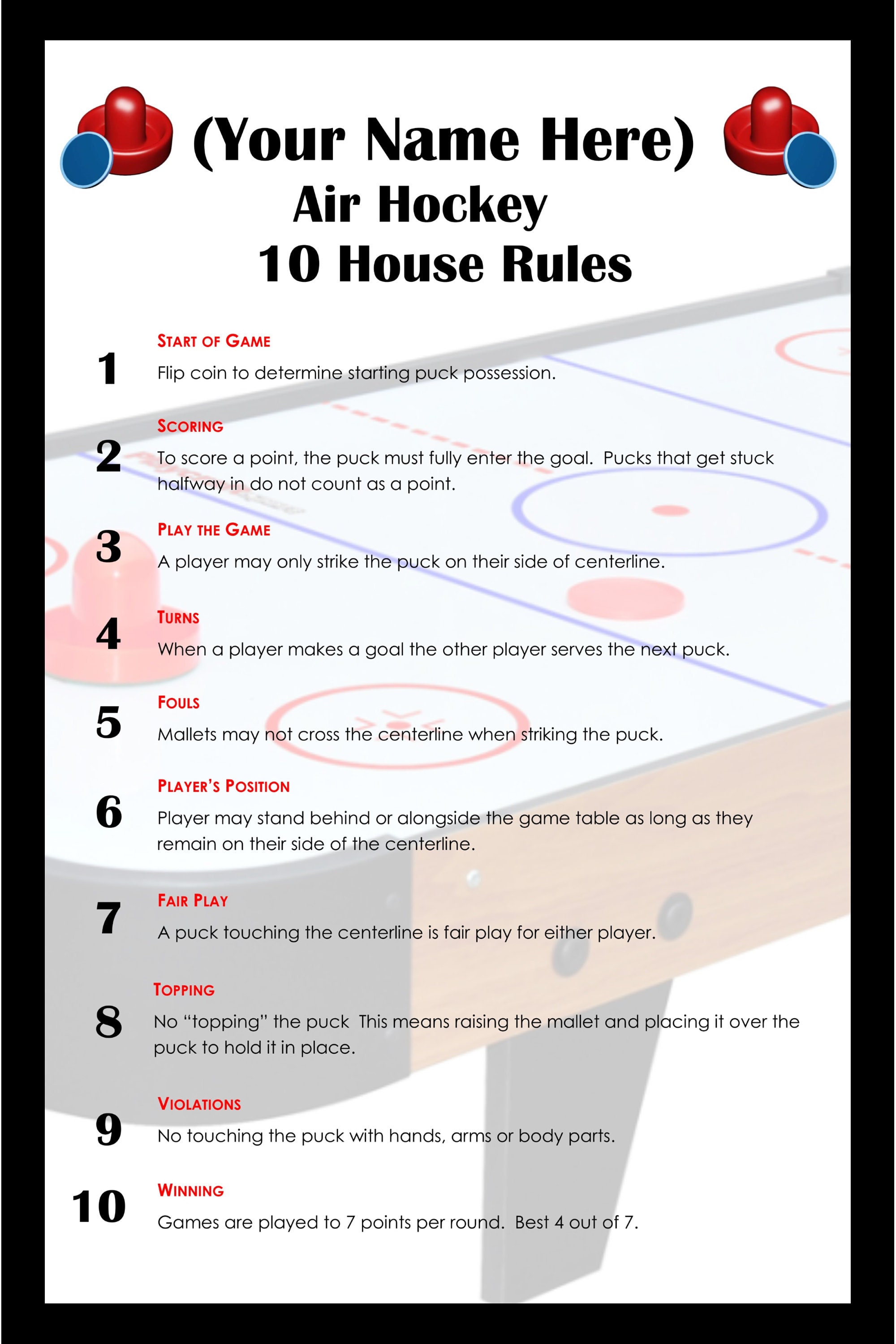 Top 10 hockey rules ideas and inspiration