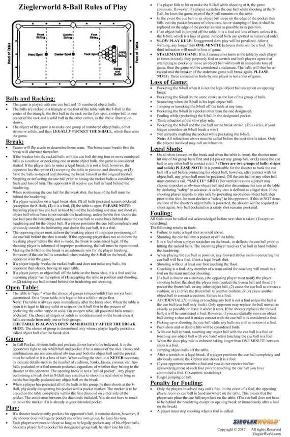 Last Pocket 8-Ball Rules and Strategies