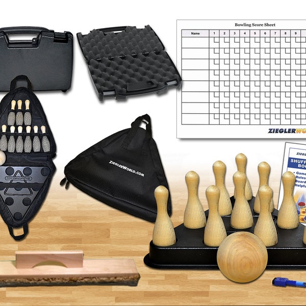 Shuffleboard Bowling Etsy