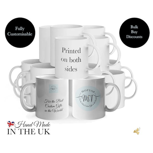 Custom Mugs Bulk Etsy UK