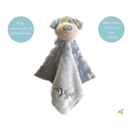 Personalised Comfort Blanket Personalised Baby Comforter Personalised Baby Blanket Personalised Security Blanket Teddy Comforter. Etsy Canada