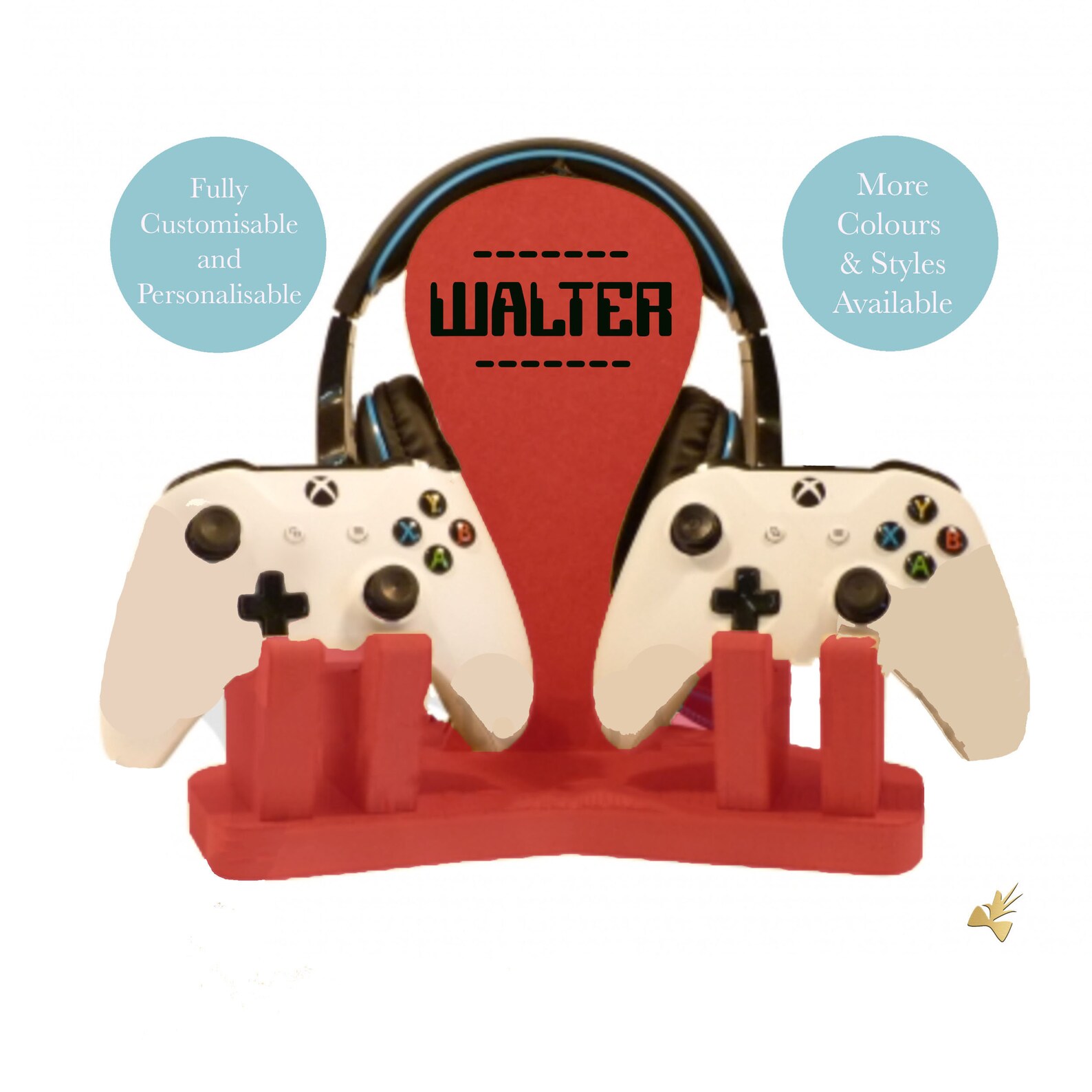 Personalised controller holder Personalised controller stand Etsy