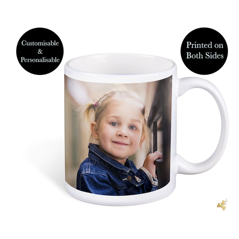 Custom Photo Mug Personalised Coffee Mug Personalised Photo Etsy UK