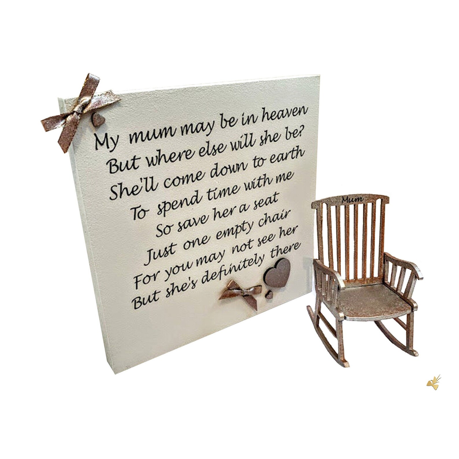 Custom personalised empty chair poem plaque. Wedding sign Etsy
