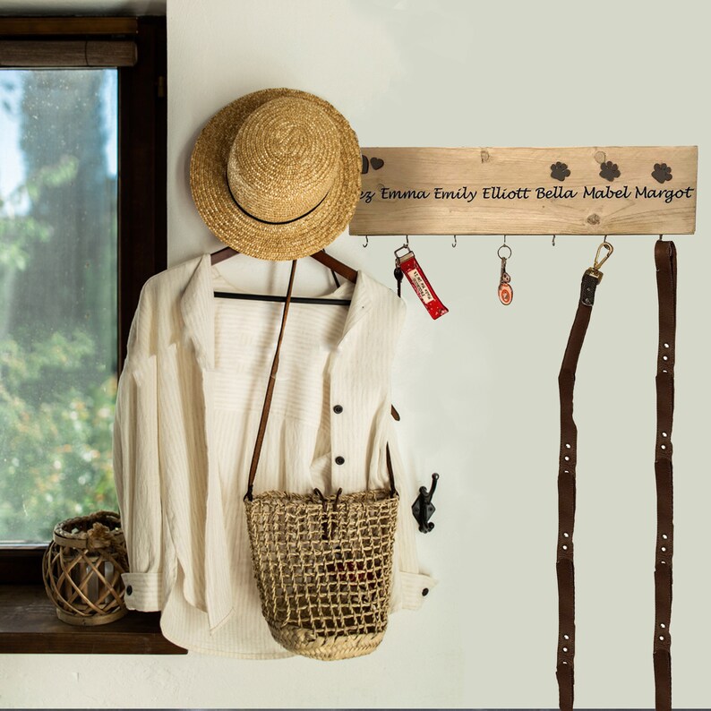 Personalised Key and Dog Lead Holderpersonalised Key Holder Etsy UK