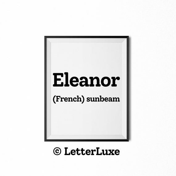 Eleanor Signs
