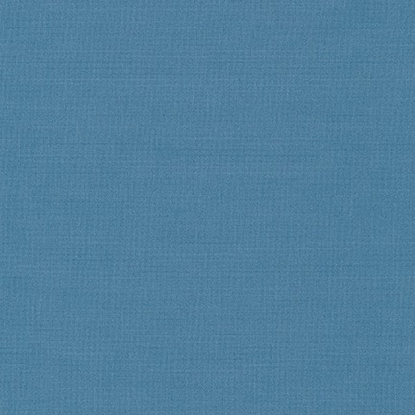 Delft Kona Solid Fabric, Robert Kaufman solids, quilting cotton, fabric by the half yard