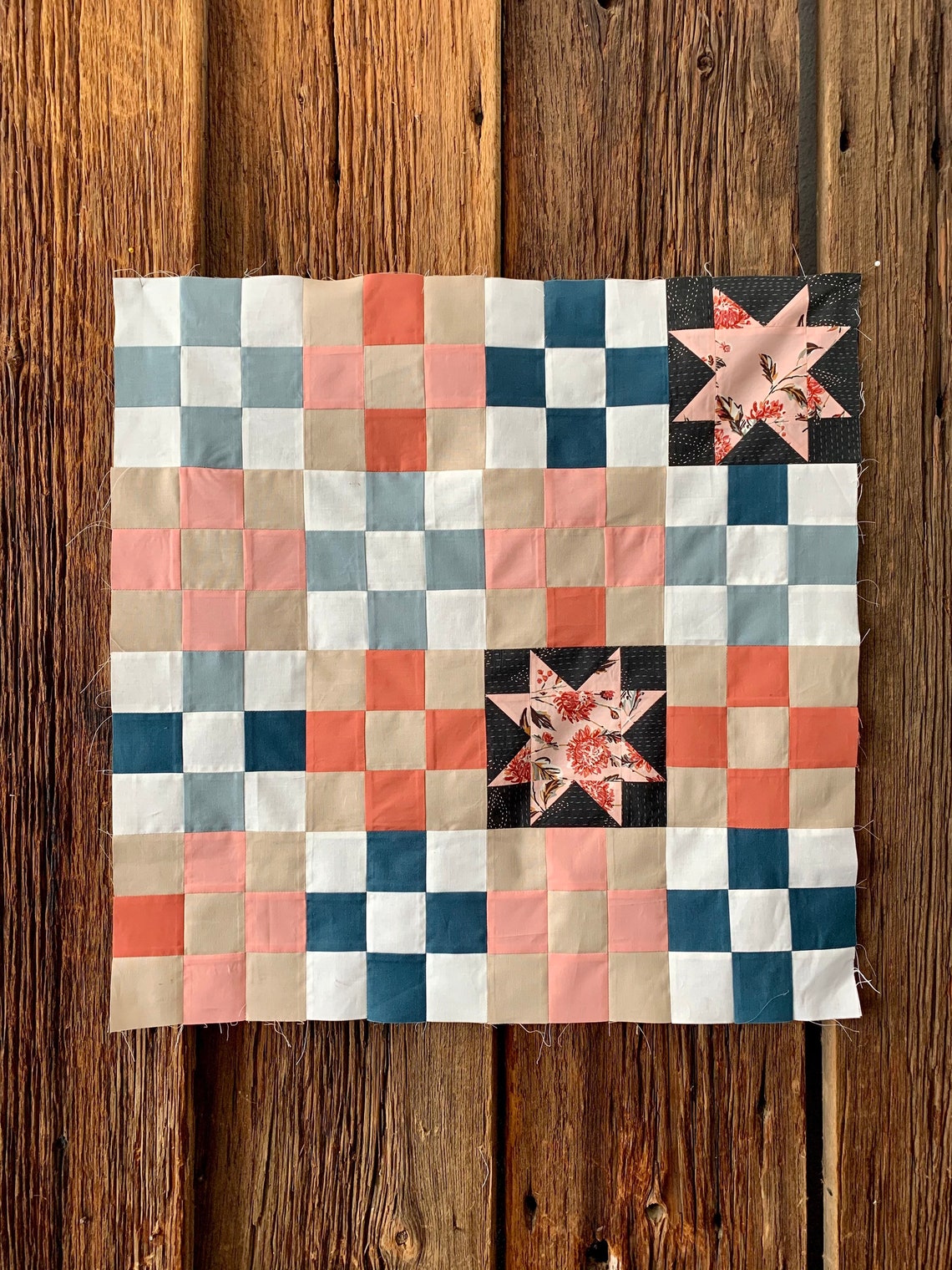 Campfire Glow Quilt Kit Quilt Top Only Throw Size Quilt Kit Etsy